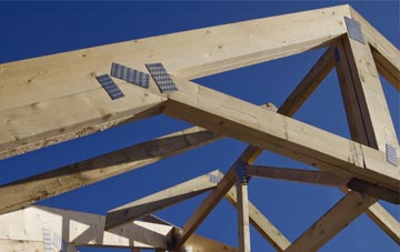 Abereiddy roof trusses for new builds and additions